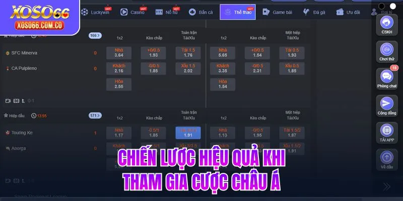 Chiến lược hiệu quả khi tham gia cược Châu Á